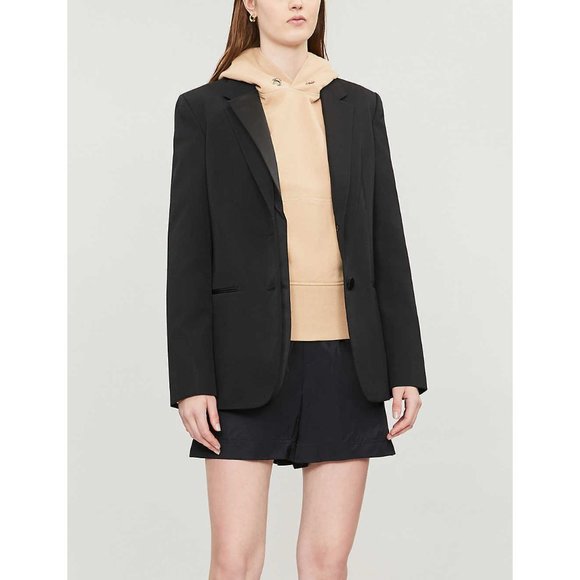 HELMUT LANG cotton-jersey hoodie sweatshirt SIZE M Women, XS Men - Picture 6 of 12